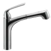 Houzer Calia Pull Out Kitchen Faucet with CeraDox Technology Polished Chrome, CALPO-561-PC