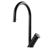 Houzer Oni 1.75 GPM Lever Brass Kitchen Faucet, Pull Down, Matte Black, ONIPD-169-MB