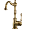 Houzer Regal Solid Brass Bar Faucet Antique Brass, REGBA-160-AB