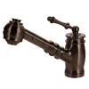 Houzer Scepter Pull Out Solid Brass Kitchen Faucet Oil Rubbed Bronze, SCEPO-263-OB