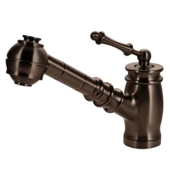 Houzer Scepter Pull Out Solid Brass Kitchen Faucet Oil Rubbed Bronze, SCEPO-263-OB