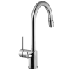 Houzer Sentinel Pull Down Kitchen Faucet with Hot Water Safety Switch Polished Chrome, SENPD-466-PC