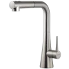 Houzer Soma Pull Out Kitchen Faucet Brushed Nickel, SOMPO-665-BN