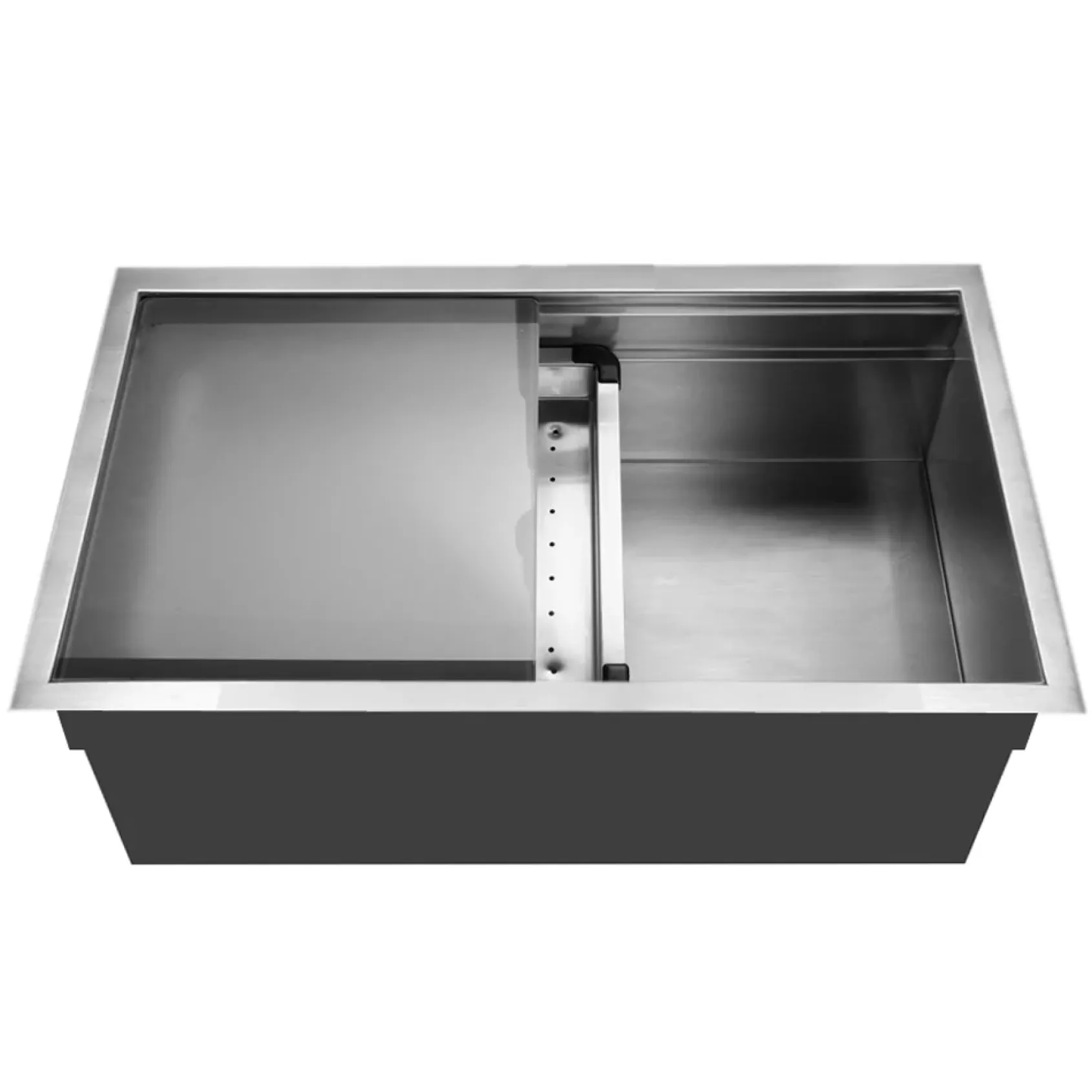 Houzer Novus 32" Stainless Steel Undermount Kitchen Sink, 18 Gauge, NVS-5200