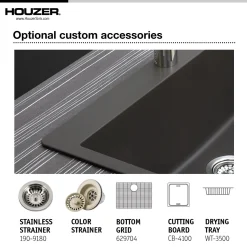 Houzer Quartztone 18