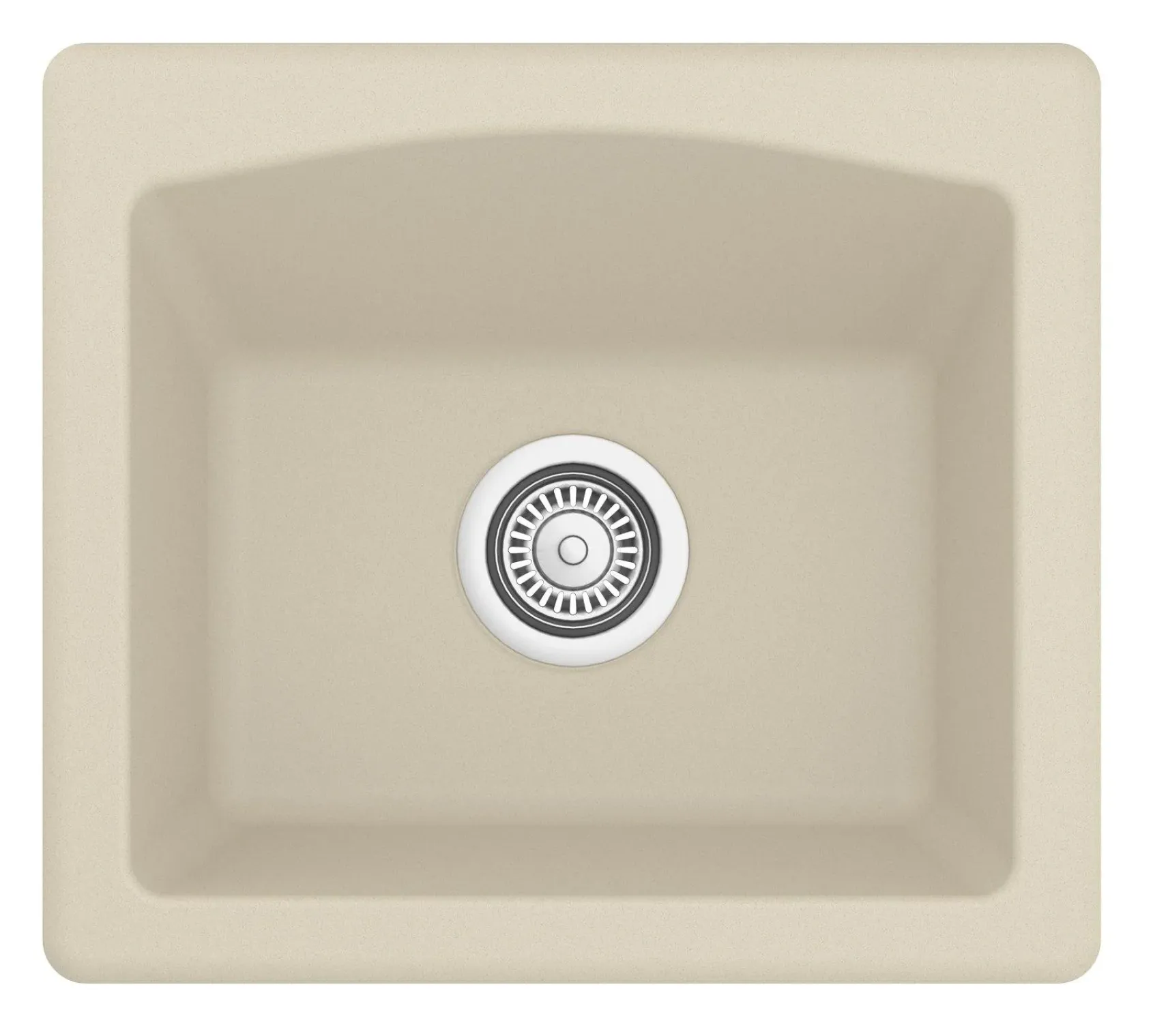 Karran 18" Quartz Bar/Prep Sink, Bisque, QX-680-BI