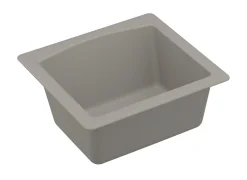 Karran 18" Quartz Bar/Prep Sink, Concrete, QX-680-CN