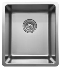 Karran 15" Rectangular Stainless Steel Bar/Prep Sink with Accessories, 18 Gauge, NC-410-PK1