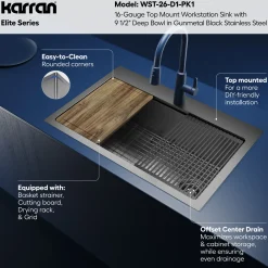 Karran Elite Workstation 33
