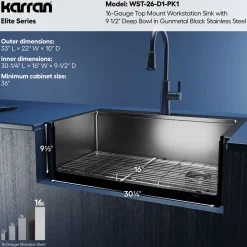 Karran Elite Workstation 33