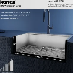 Karran Elite Workstation 33