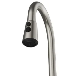 Karran Elmsworth 1.8 GPM Single Lever Lead-free Brass ADA Kitchen Faucet, Pull-Down, Spot Free Stainless Steel, KKF760SFSS