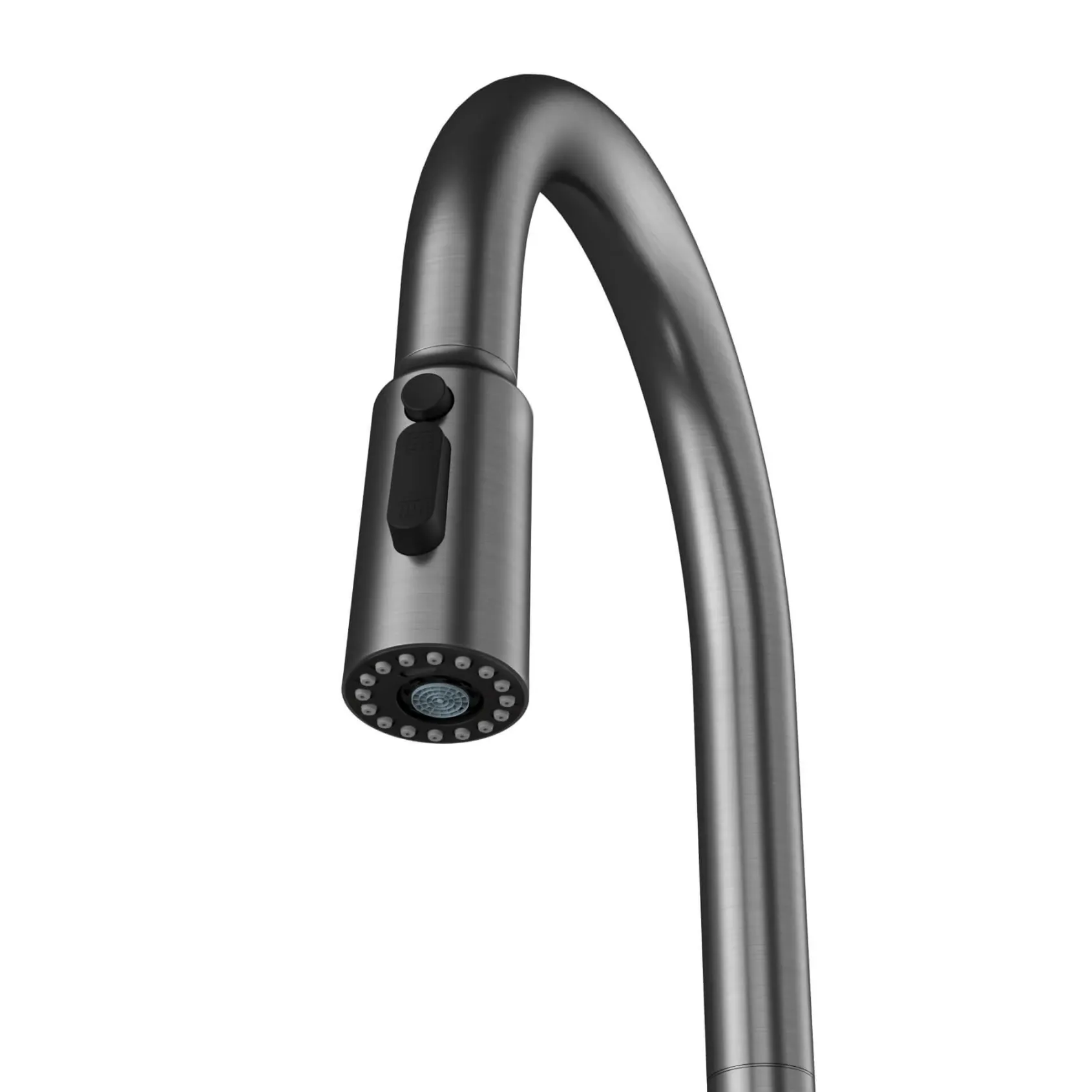 Karran Faraday 1.8 GPM Single Lever Lead-free Brass ADA Kitchen Faucet, Pull-Down, Spot-Free Gunmetal Grey, KKF750SFGG