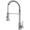 Karran Loxton 1.8 GPM Single Lever Handle Lead-free Brass ADA Touchless Kitchen Faucet, Pull-Down, Stainless Steel, KKF228SS