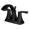 Karran Randburg 1.2 GPM Double Lever Handle Lead-free Brass ADA Bathroom Faucet, Centerset, Oil Rubbed Bronze, KBF526ORB