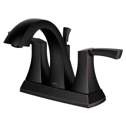 Karran Randburg 1.2 GPM Double Lever Handle Lead-free Brass ADA Bathroom Faucet, Centerset, Oil Rubbed Bronze, KBF526ORB