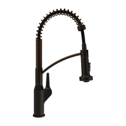 Karran Scottsdale 1.8 GPM Single Lever Handle Lead-free Brass ADA Kitchen Faucet, Pull-Down Kitchen, Oil Rubbed Bronze, KKF210ORB