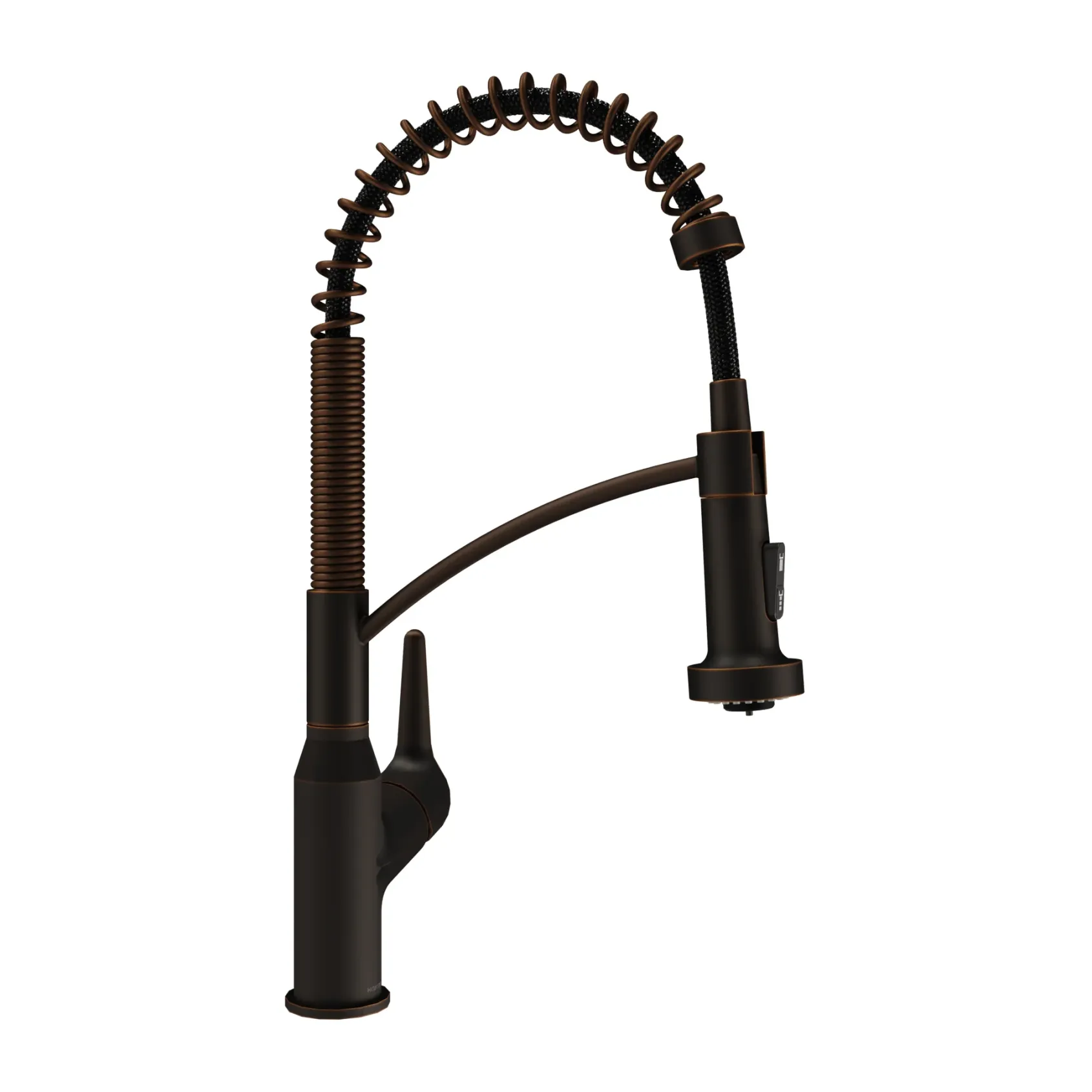 Karran Scottsdale 1.8 GPM Single Lever Handle Lead-free Brass ADA Kitchen Faucet, Pull-Down Kitchen, Oil Rubbed Bronze, KKF210ORB