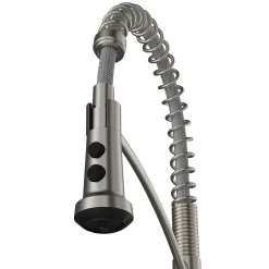Karran Scottsdale 1.8 GPM Single Lever Lead-free Brass ADA Kitchen Faucet, Pull-Down, Spot Free Stainless Steel, KKF740SFSS