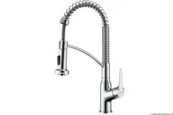 Karran Scottsdale Single Lever Handle Lead-free Brass ADA Kitchen Faucet, Pull Down, Chrome, KKF210C