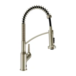 Karran Scottsdale Touchless Pull-Down Kitchen Faucet, Spot-Free Champagne Bronze, Brass, KKF215SFCB