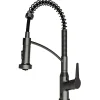 Karran Scottsdale Touchless Pull-Down Kitchen Faucet, Spot-Free Gunmetal Grey, Brass, KKF215SFGG