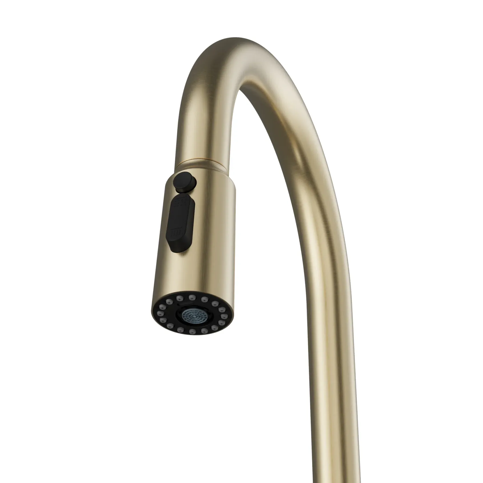 Karran Stalbridge 1.8 GPM Single Lever Lead-free Brass ADA Kitchen Faucet, Pull-Down, Spot-Free Champagne Bronze, KKF720SFCB