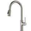 Karran Stalbridge 1.8 GPM Single Lever Lead-free Brass ADA Kitchen Faucet, Pull-Down, Spot Free Stainless Steel, KKF720SFSS