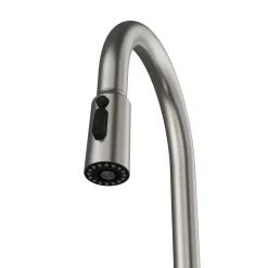 Karran Stalbridge 1.8 GPM Single Lever Lead-free Brass ADA Kitchen Faucet, Pull-Down, Spot Free Stainless Steel, KKF720SFSS