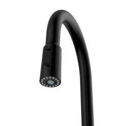 Karran Stalbridge 1.8 GPM Single Lever Lead-free Brass ADA Kitchen Faucet, Pull-Down, Matte Black, KKF720MB