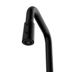 Karran Stalbridge 1.8 GPM Single Lever Lead-free Brass ADA Kitchen Faucet, Pull-Down, Matte Black, KKF710MB