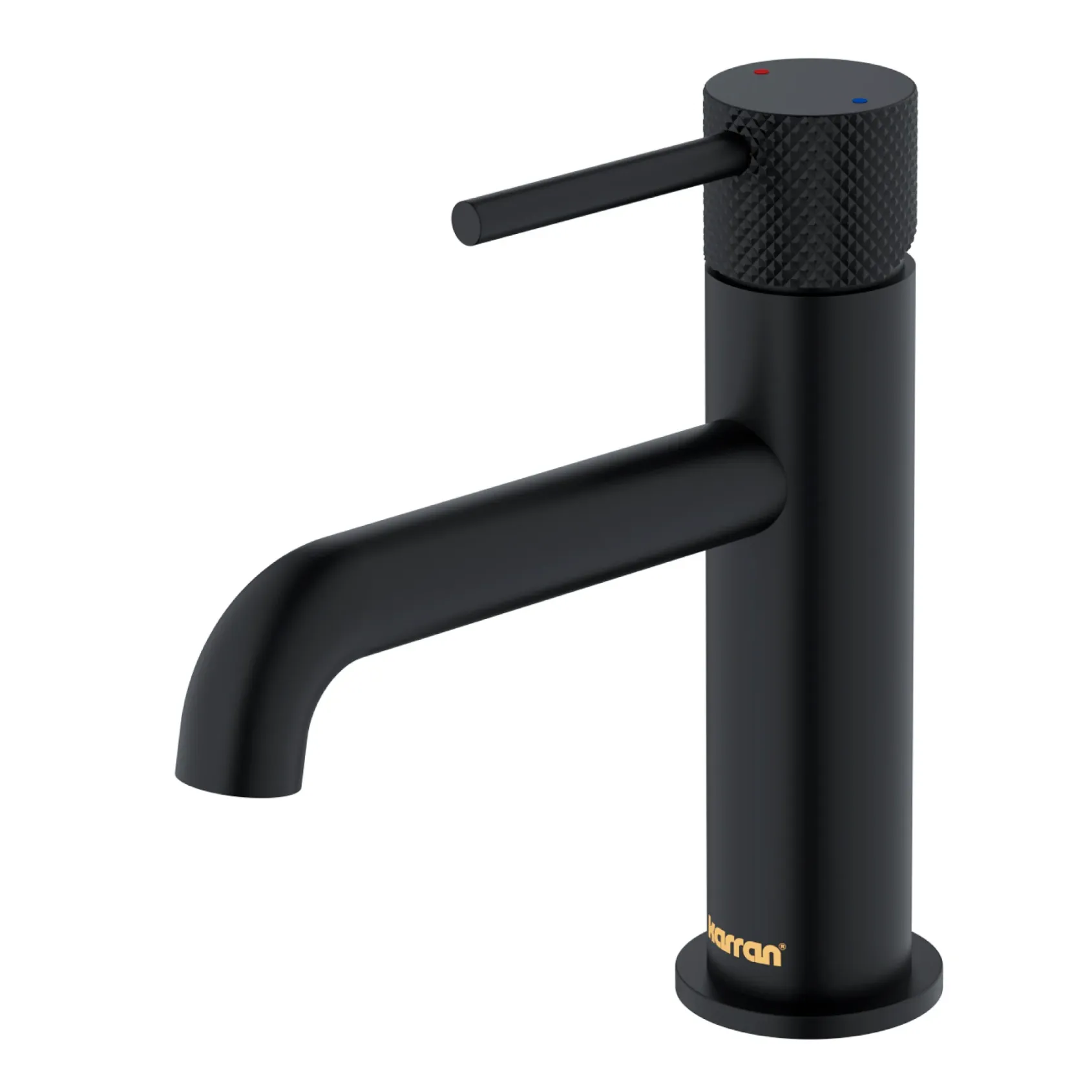 Karran Tryst 1.2 GPM Single Lever Handle Lead-free Brass ADA Bathroom Faucet, Basin, Matte Black, KBF460MB