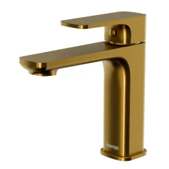 Karran Venda 1.2 GPM Single Lever Handle Lead-free Brass ADA Bathroom Faucet, Basin, Gold, KBF510G
