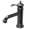 Karran Vineyard 1.2 GPM Single Lever Handle Lead-free Brass ADA Bathroom Faucet, Basin, Gunmetal Grey, KBF470GG