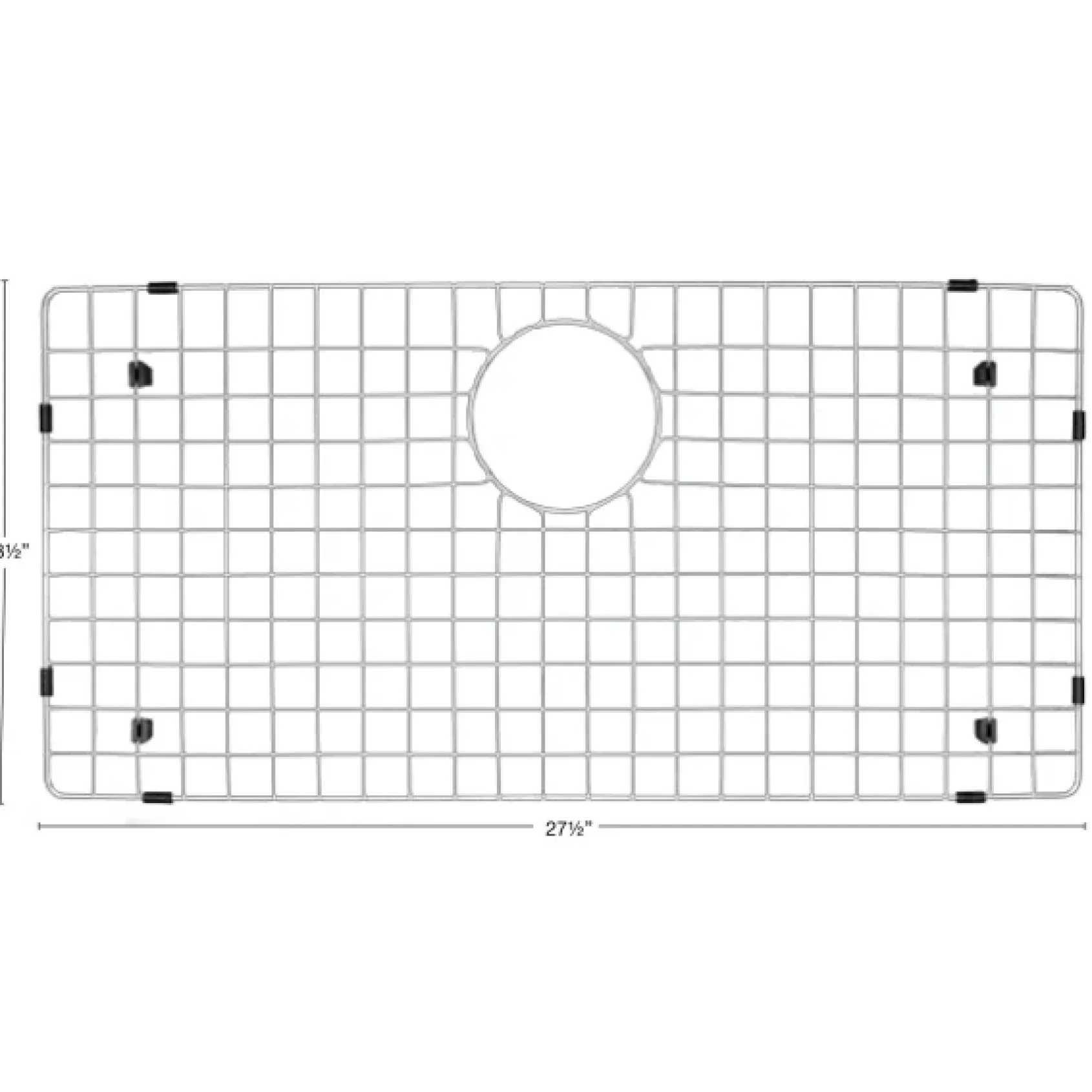 Karran 33" Drop In/Topmount Quartz Composite Kitchen Sink, Brown, QT-712-BR-PK1