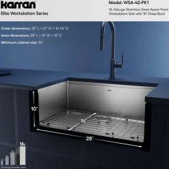 Karran Elite Workstation 30