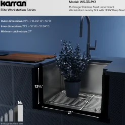 Karran Elite Workstation 23