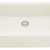Karran 34" Quartz Composite Farmhouse Sink, White, QA-740-WH