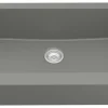 Karran 34" Quartz Composite Retrofit Farmhouse Sink, Grey, QAR-740-GR