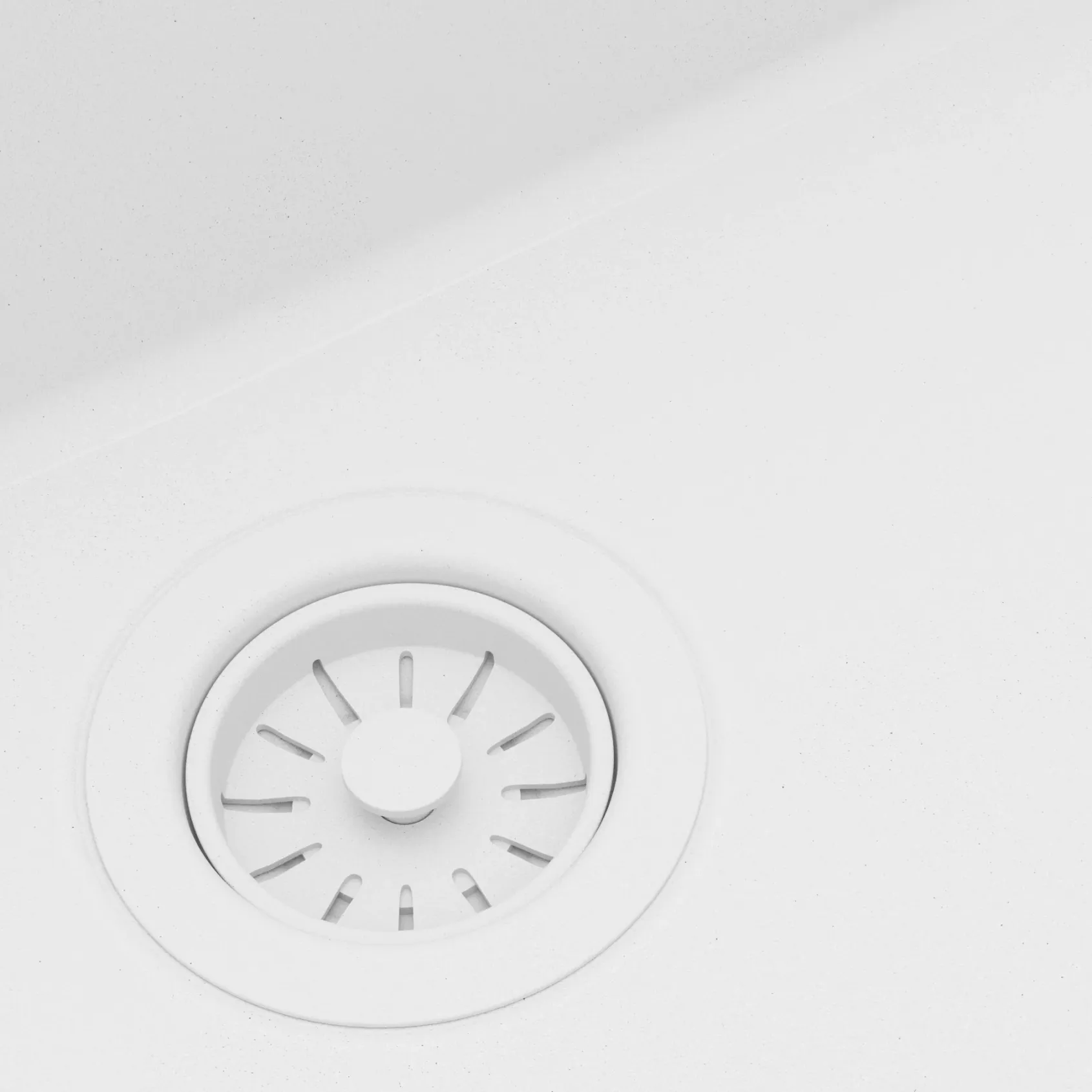 Karran 34" Quartz Composite Retrofit Workstation Farmhouse Sink, White, QARWS-740-WH-PK2