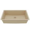 Karran 32" Undermount Quartz Composite Kitchen Sink, Bisque, QU-812-BI