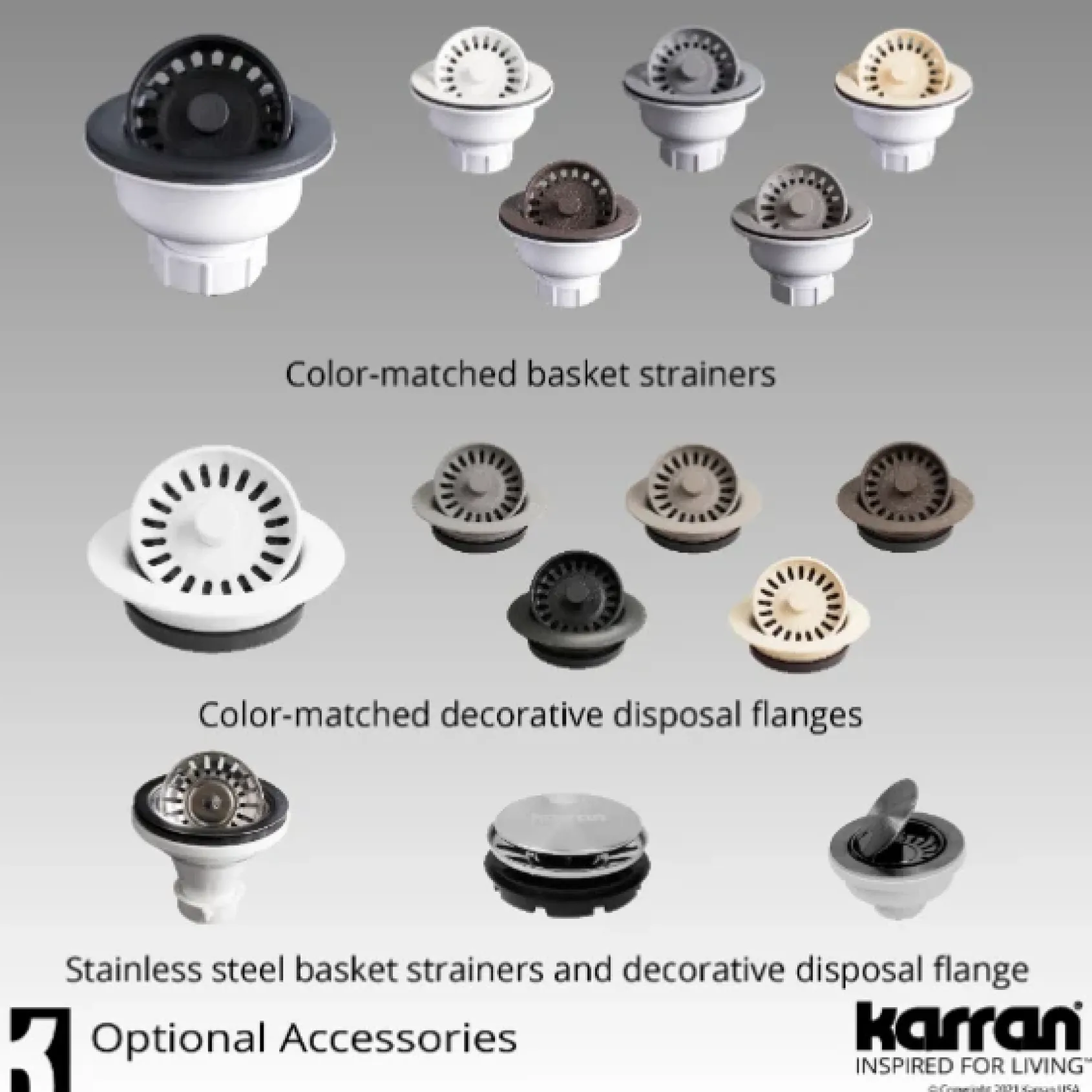 Karran 32" Undermount Quartz Composite Kitchen Sink, Bisque, QU-670-BI-PK1