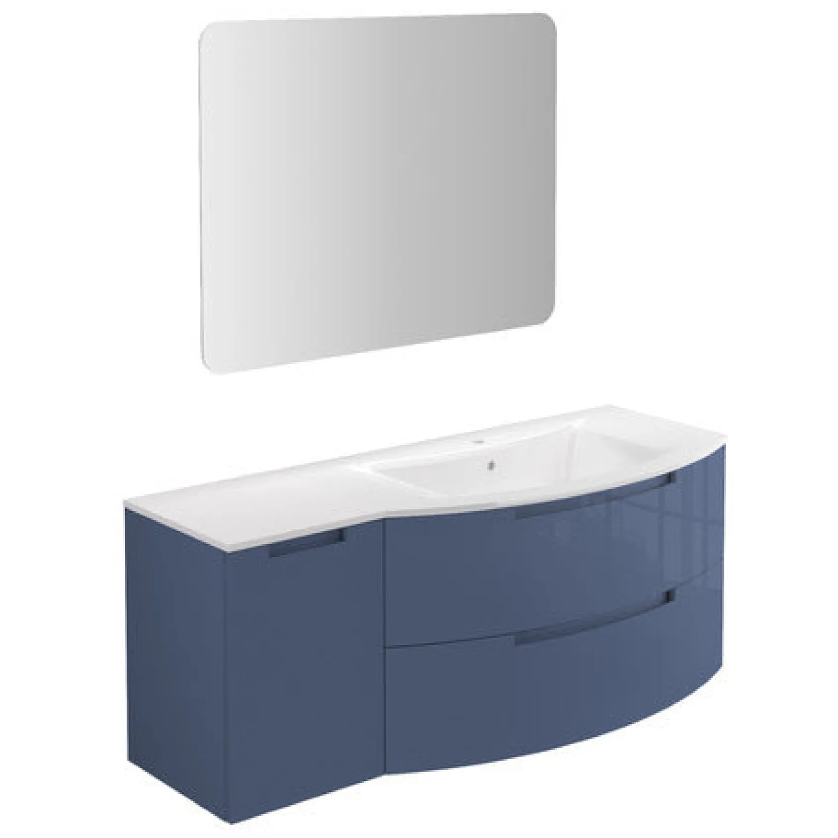 Latoscana 53" Modern Bathroom Vanity, Left Side Cabinet, Oasi Series, OA53OPT3