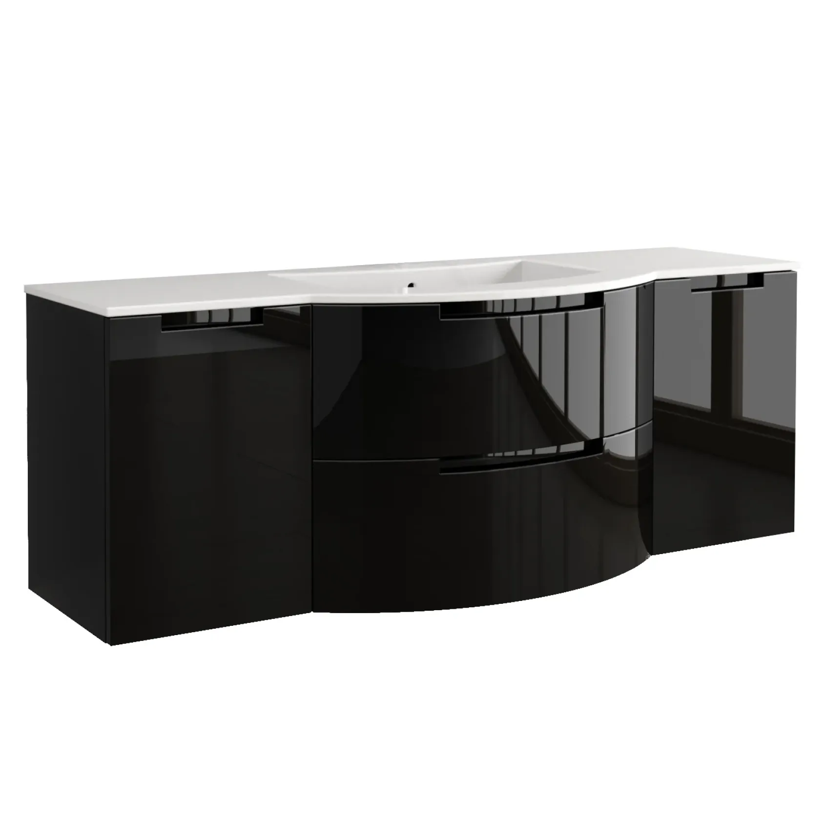 Latoscana 57" Modern Bathroom Vanity, Oasi Series, OA57OPT4