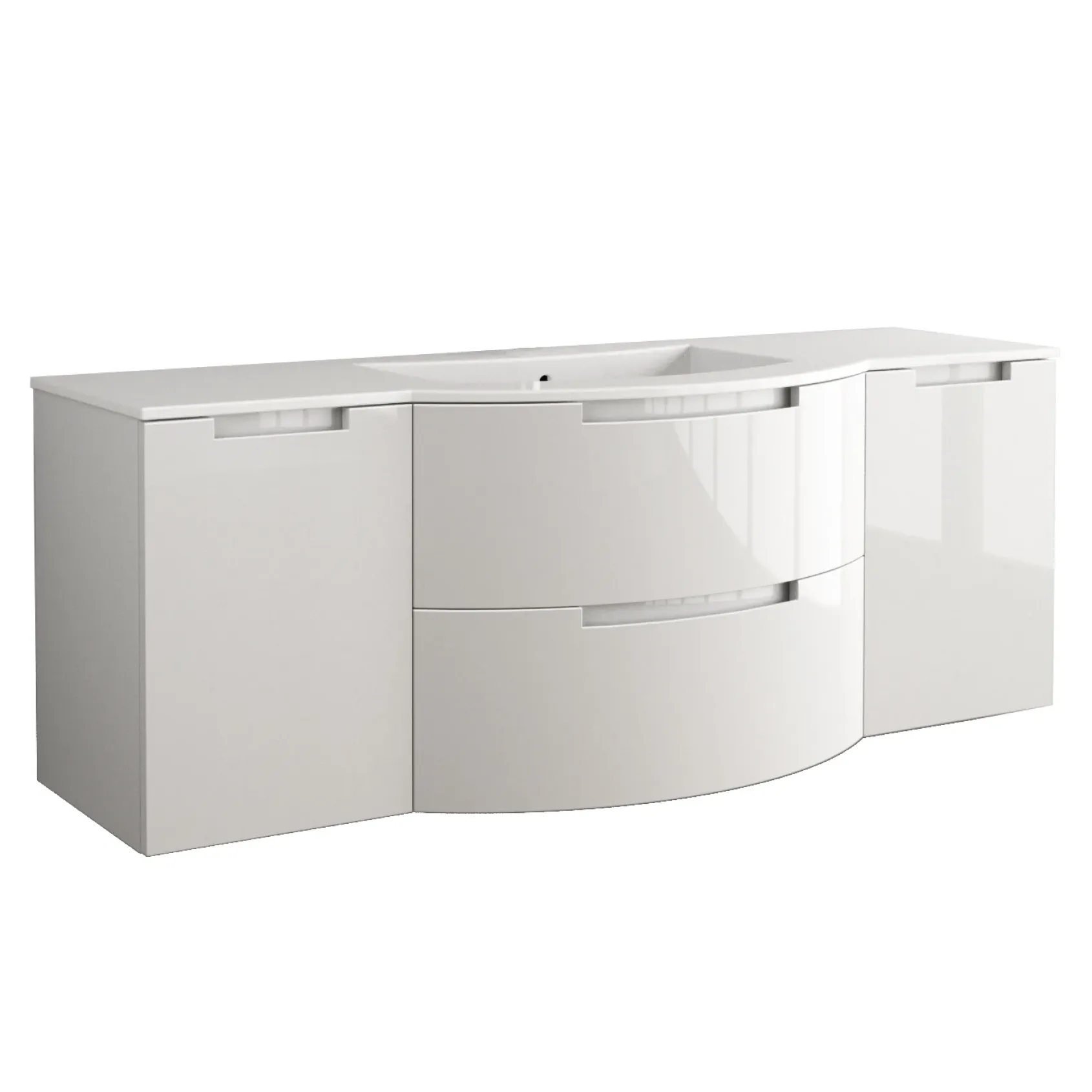 Latoscana 57" Modern Bathroom Vanity, Oasi Series, OA57OPT4