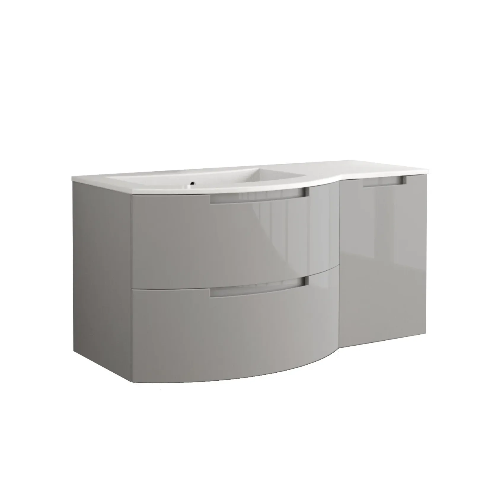 Latoscana 53" Modern Bathroom Vanity, Right Side Cabinet, Oasi Series, OA53OPT2