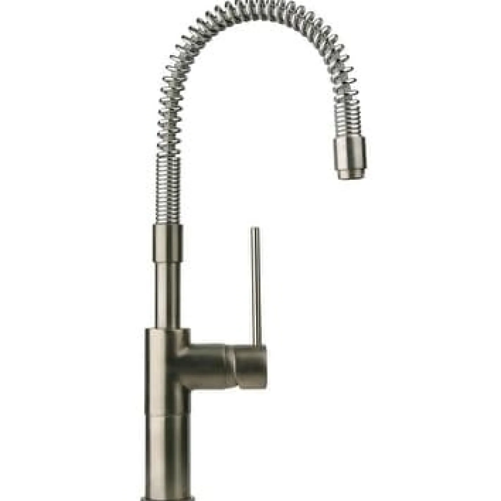 Latoscana Elba Single Handle Pull Out Spray Kitchen Faucet, Brushed Nickel, 78PW557YO