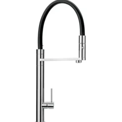Latoscana Single Handle Pull Out Spray Kitchen Faucet, Brushed Nickel, 78PW559YO