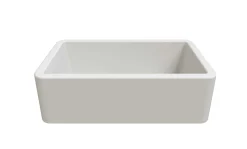 LaToscana 33" Farmhouse Sink, Quartz Composite, White, Marmorin Series, LA3319W