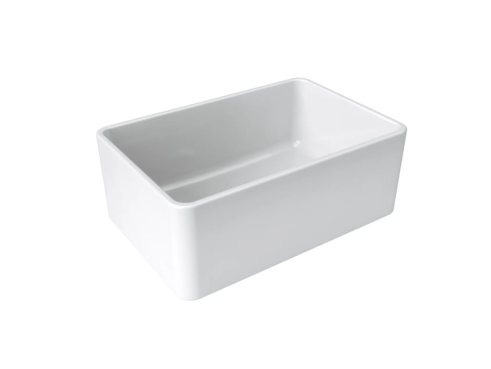 Latoscana 27" Fireclay Single Bowl Farmhouse Apron Sink Reversible LTW2718W